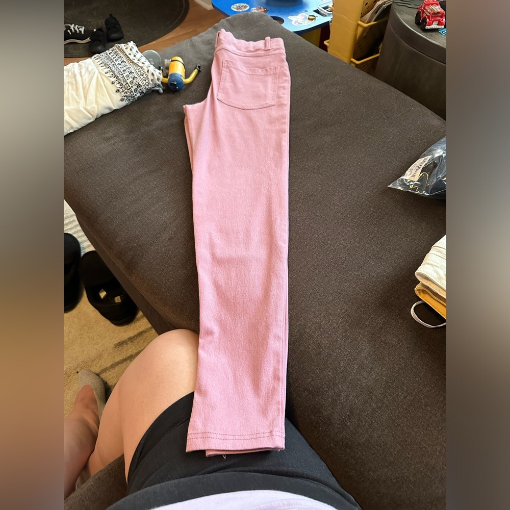 Light pink s stretchy straight leg jegging aldi brand new
